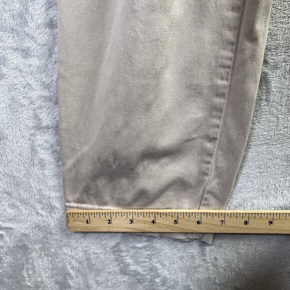 Pilcro and the Letterpress Hyphen Fit Jeans Women's 29* Beige Khaki Embroidered - Picture 10 of 16